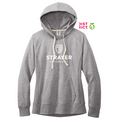 STRAYER District® Women’s Re-Fleece™ Hoodie - Light Heather Grey