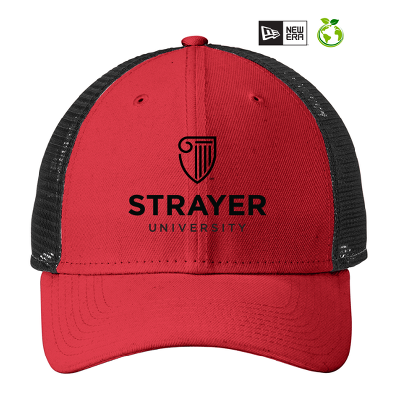 STRAYER New Era® Recycled Snapback Cap - Scarlet