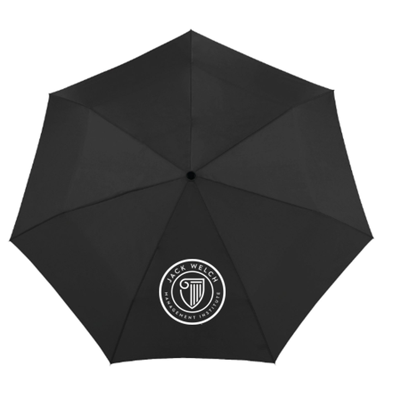 JWMI 44" totes® 3 Section Auto Open/Close Umbrella - Black