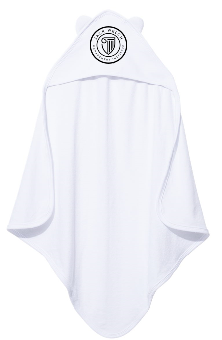 JWMI Terry Cloth Hooded Towel with Ears - WHITE