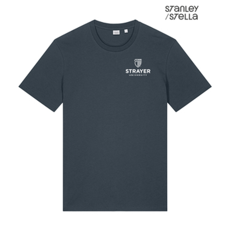 NEW Strayer Stanley/Stella Unisex Crafter Tee - India Ink Grey