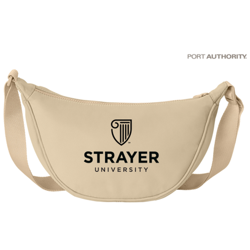 NEW Strayer Port Authority® Matte Crossbody - Sahara