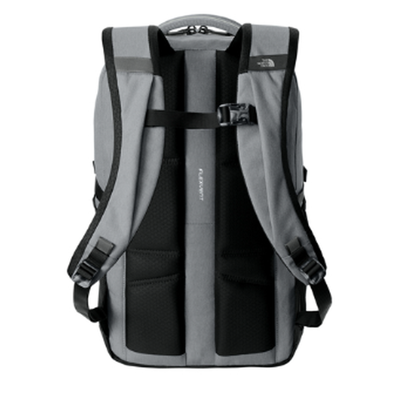 NEW Strayer The North Face® Dyno Backpack - Mid Grey Dark Heather/ TNF Black
