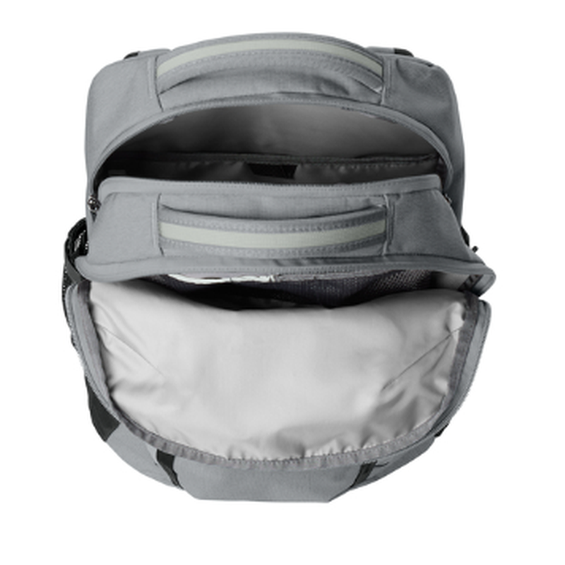 NEW Strayer The North Face® Dyno Backpack - Mid Grey Dark Heather/ TNF Black