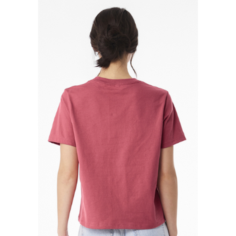 NEW Strayer BELLA+CANVAS® Women’s 6-Ounce Heavyweight Tee - Vintage Red