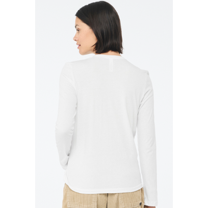 NEW Strayer BELLA+CANVAS® Women’s Jersey Long Sleeve Tee - White