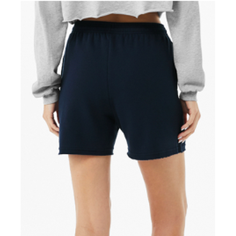 NEW Strayer BELLA+CANVAS® Women’s Cutoff Sweatshort - Navy