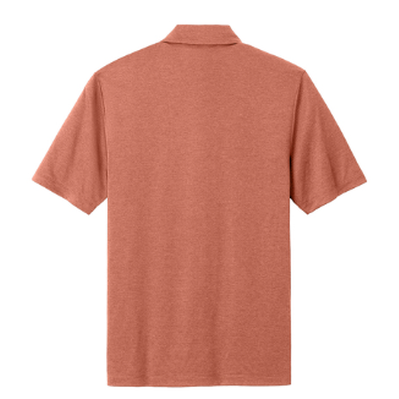 STRAYER HONORS Mercer+Mettle® Recharge Jersey Polo (4-in logo) - Sienna Heather