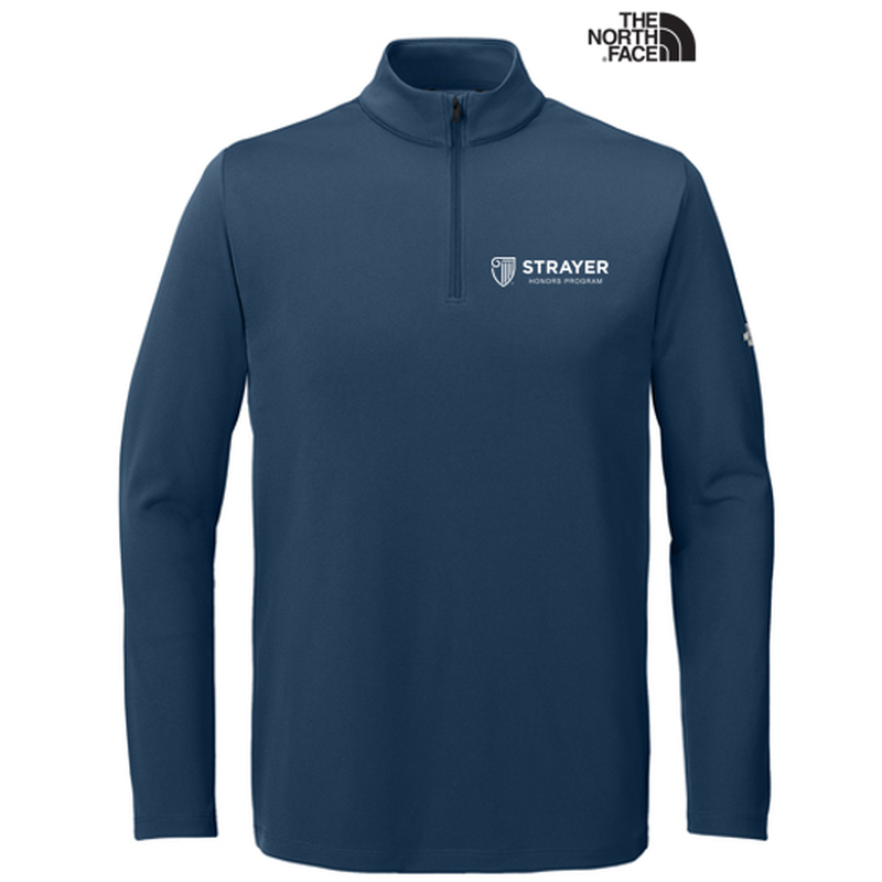 STRAYER HONORS The North Face® Ambition 1/4-Zip (4-in logo) - Shady Blue