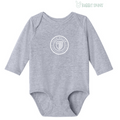 JWMI Rabbit Skins™ Infant Long Sleeve Jersey Bodysuit - Heather