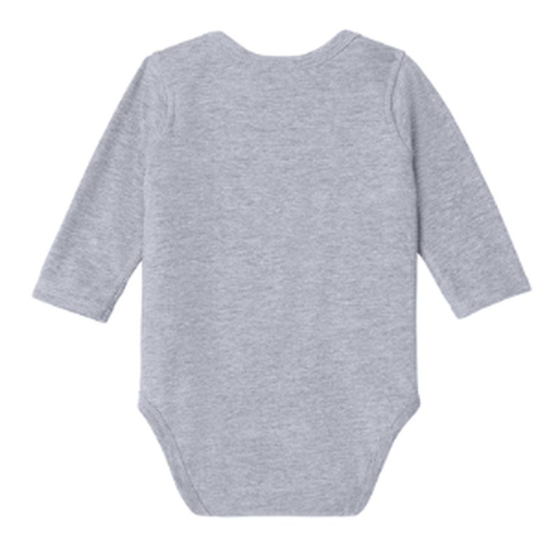 JWMI Rabbit Skins™ Infant Long Sleeve Jersey Bodysuit - Heather
