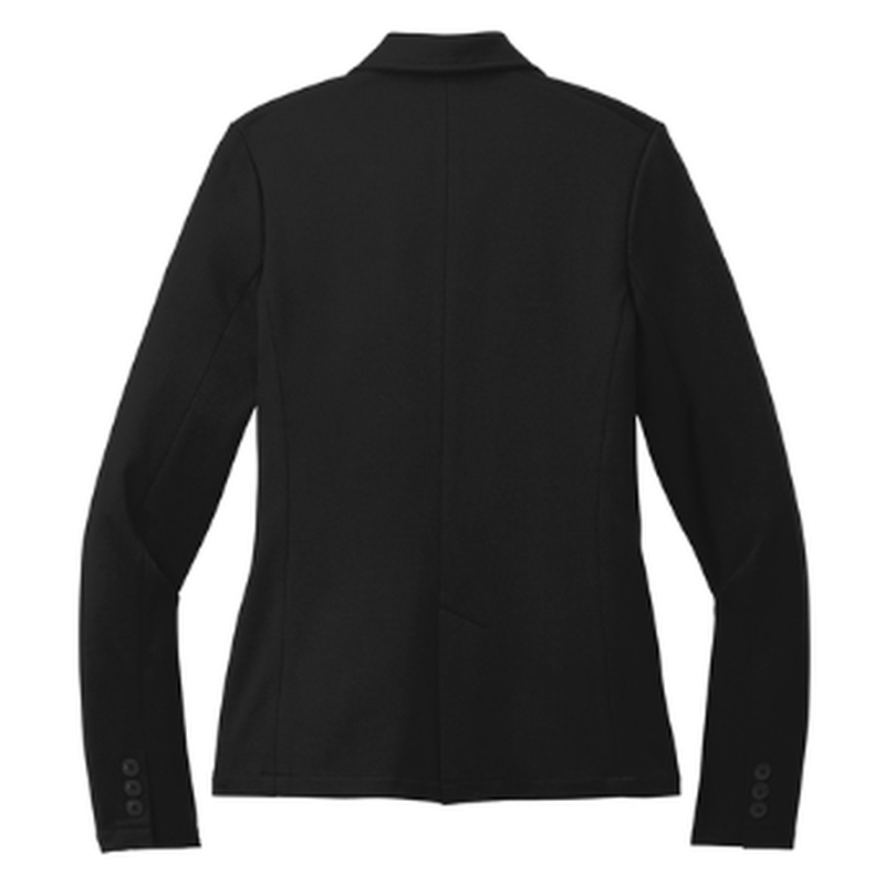 NEW JWMI - Mercer+Mettle® Women’s Relaxed Knit Blazer - Deep Black