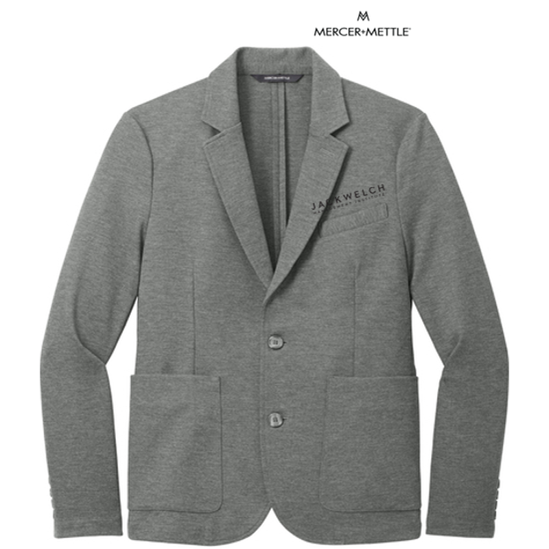 JWMI - Mercer+Mettle® Relaxed Knit Blazer - Storm Grey Heather