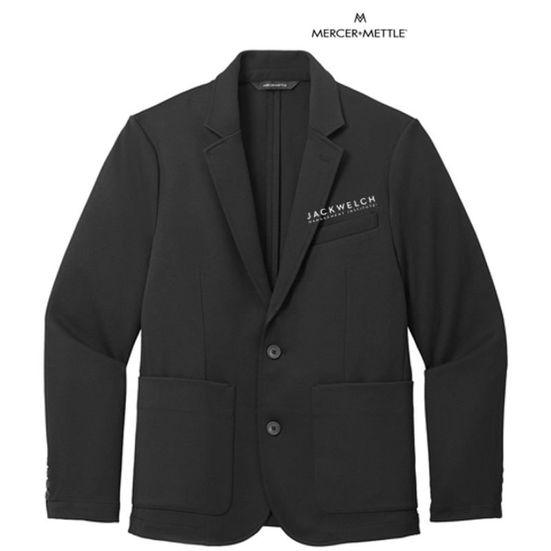 JWMI - Mercer+Mettle® Relaxed Knit Blazer - Deep Black