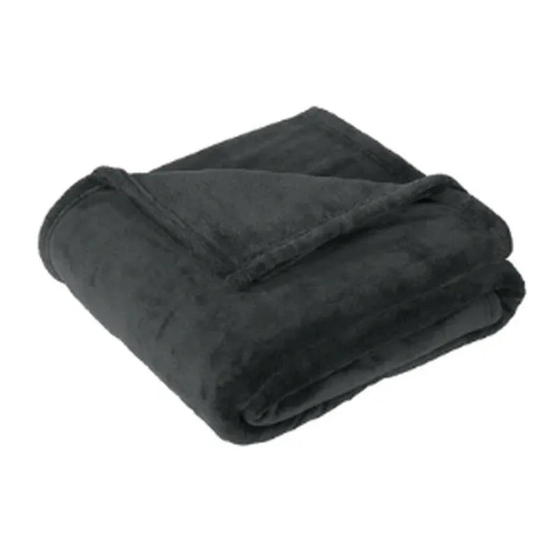Port Authority® Oversized Ultra Plush Blanket - Graphite
