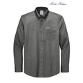 JWMI - Brooks Brothers® Wrinkle-Free Stretch Pinpoint Shirt - Deep Black