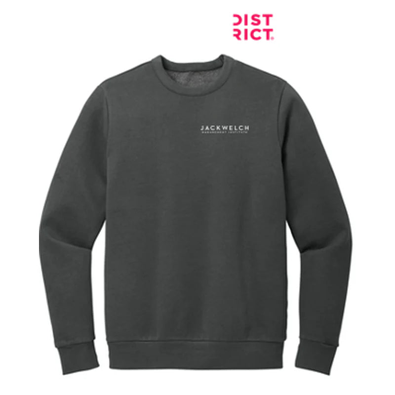 JWMI - District Wash™ Fleece Crew - Graphite