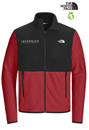 NEW JWMI - The North Face® Glacier Full-Zip Fleece Jacket - Rage Red/TNF Black
