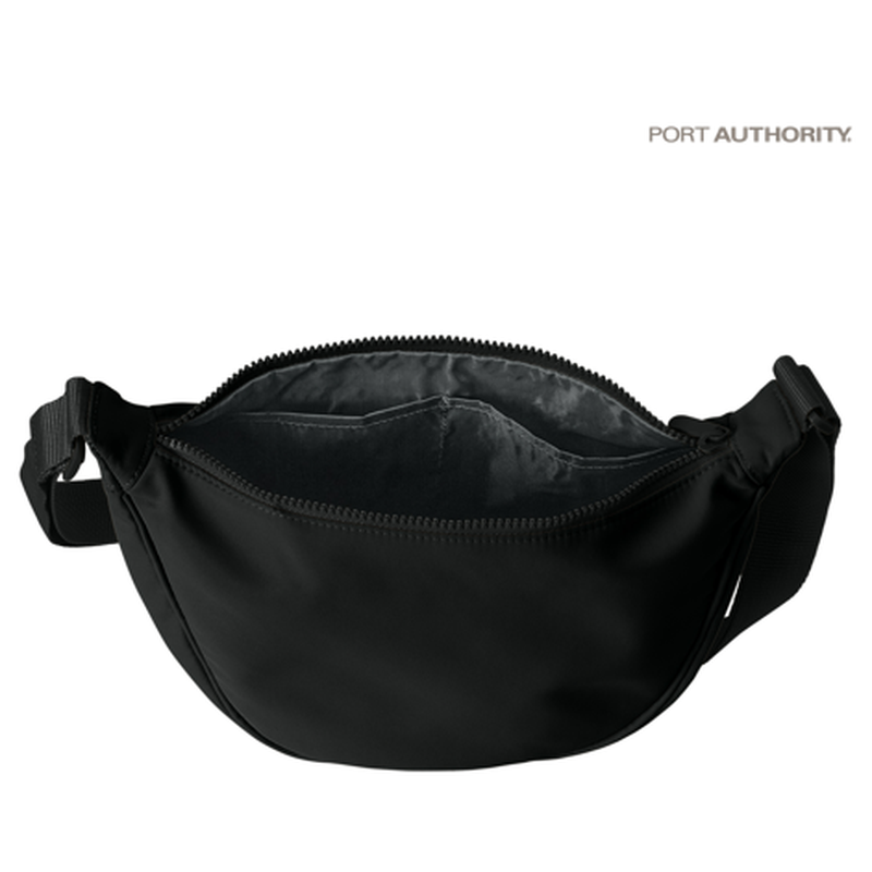 NEW Strayer Port Authority® Matte Crossbody - Deep Black