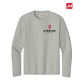 NEW Strayer A4 Cooling Performance Long Sleeve Tee - Silver