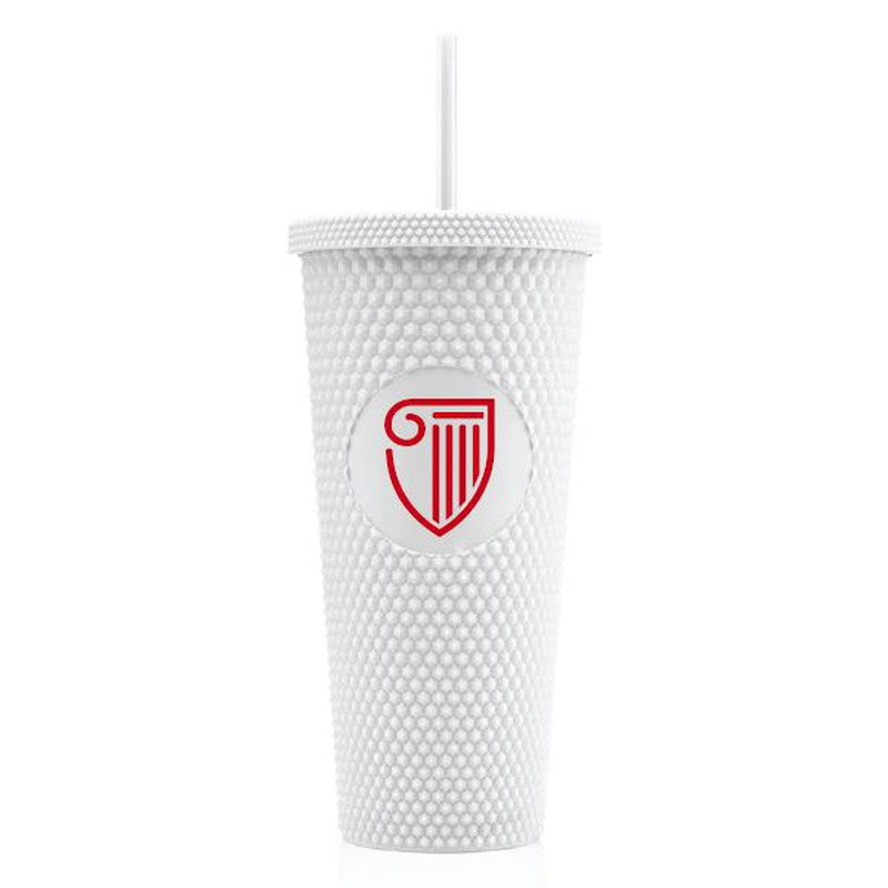 STRAYER 24 oz Bux Tumbler - White