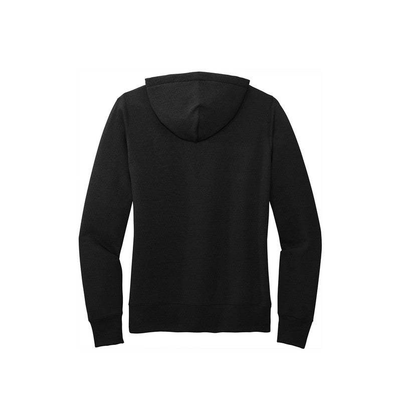 STRAYER Port & Company ® Ladies Core Fleece Pullover Hooded Sweatshirt-Black
