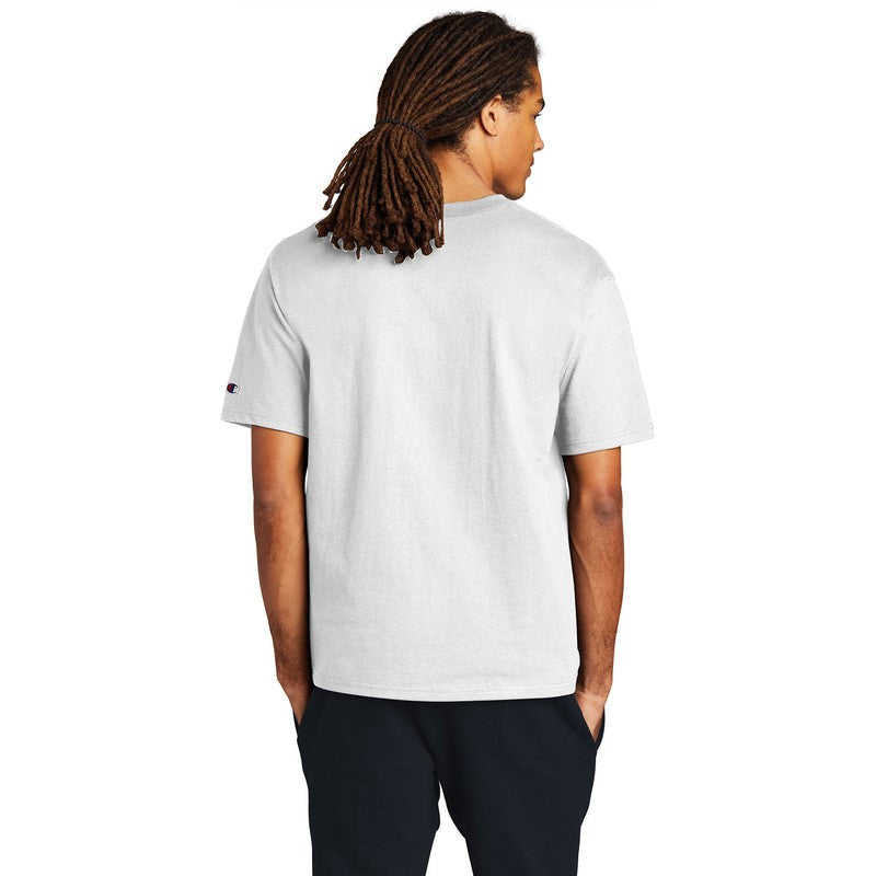 STRAYER Champion ® Heritage 7-Oz. Jersey Tee-White