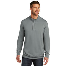 JWMI Travis Mathew Newport 1/4-Zip Fleece - Quiet Shade Grey