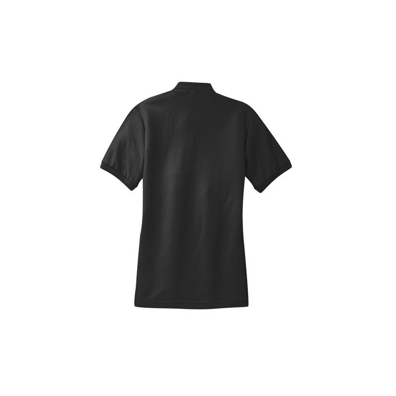 STRAYER Port Authority® Ladies Silk Touch™ Polo-Black