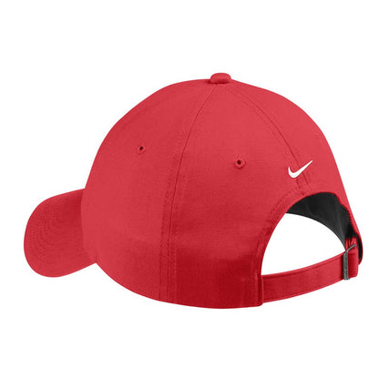 JWMI Nike Unstructured Twill Cap - RED