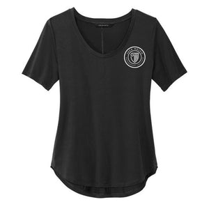 JWMI Mercer+Mettle™ Women’s Stretch Jersey Relaxed Scoop - BLACK