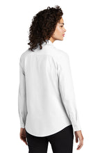 JWMI Mercer+Mettle™ Women’s Long Sleeve Stretch Woven Shirt - WHITE