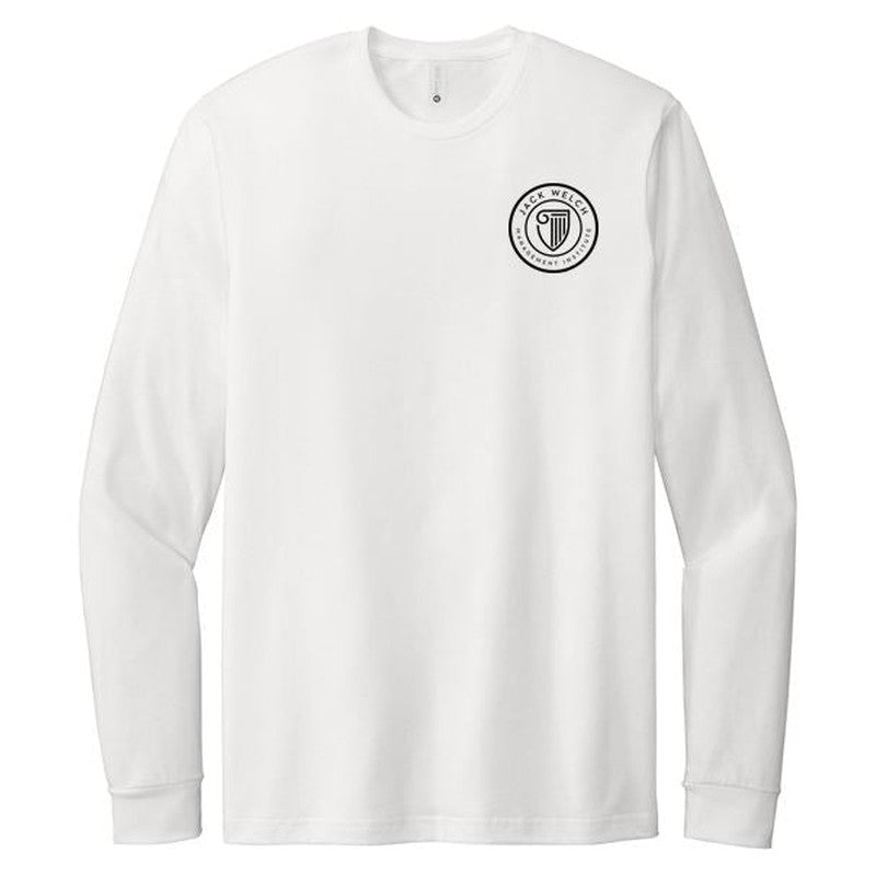 JWMI Next Level™ Unisex CVC Long Sleeve Tee - WHITE