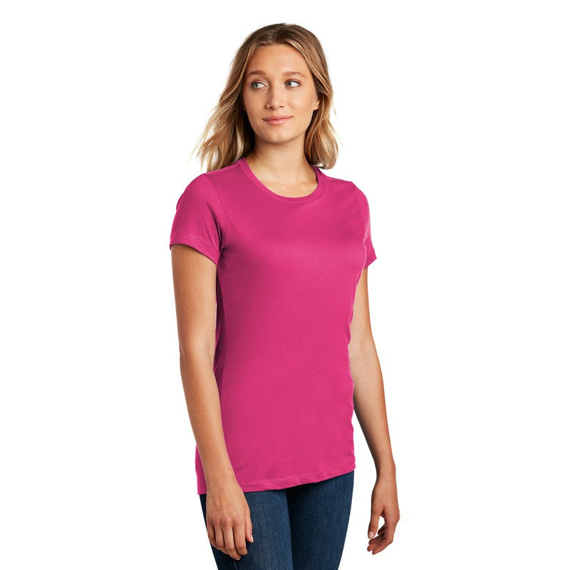STRAYER District ® Women’s Perfect Weight ® Tee-Dark Fuchsia