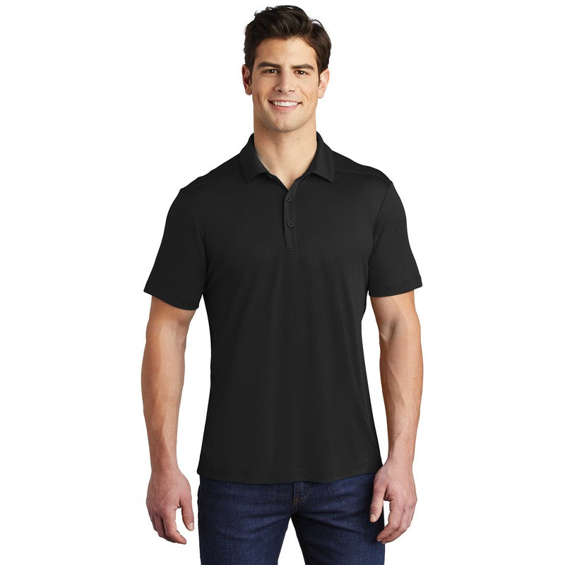 STRAYER Sport-Tek ® Posi-UV™ Pro Polo-BLACK