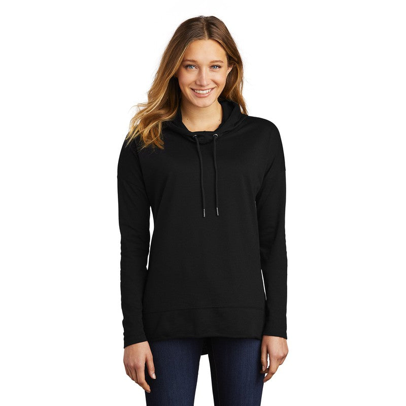 STRAYER District ® Women’s Featherweight French Terry ™ Hoodie-BLACK