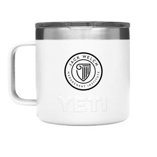 JWMI YETI The Rambler® 14 oz. Mug - White