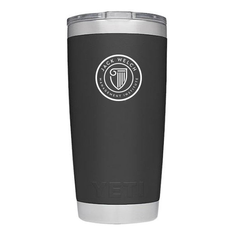 JWMI YETI RAMBLER® 20 OZ TUMBLER  WITH MAGSLIDER™ LID - Black