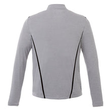 JWMI MEN'S-DEGE Eco Knit Half Zip - HEATHER GREY/BLACK