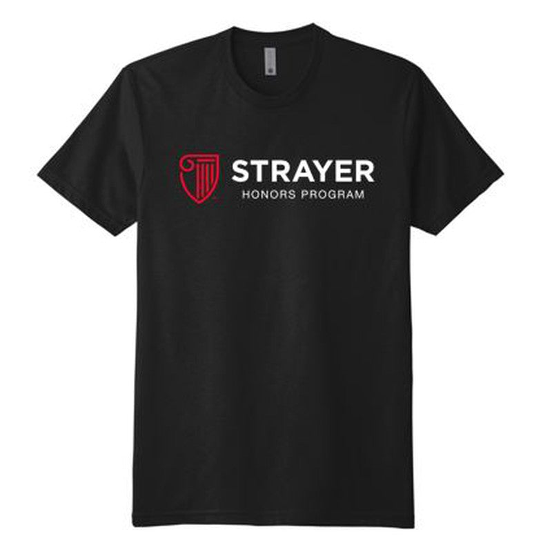 HONORS Next Level™ Unisex CVC Sueded Tee - BLACK