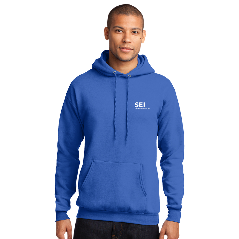 SEI - Port & Company - Core Fleece Pullover Hooded Sweatshirt - Royal