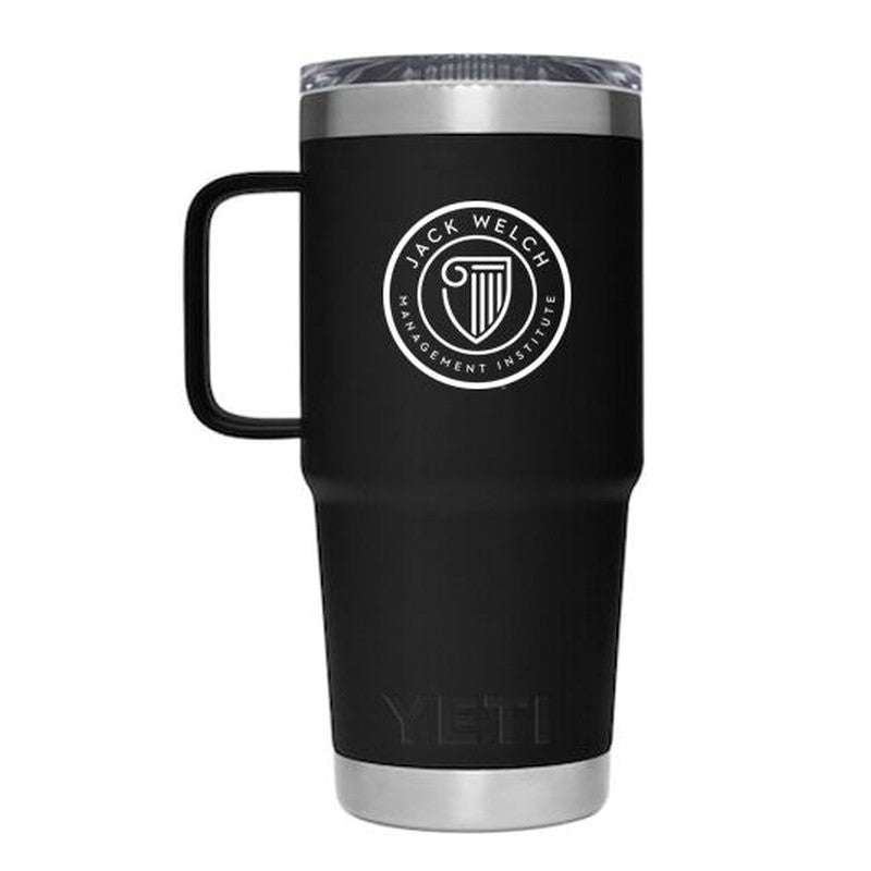 JWMI YETI RAMBLER® 20 OZ TRAVEL MUG  WITH STRONGHOLD™ LID - Black