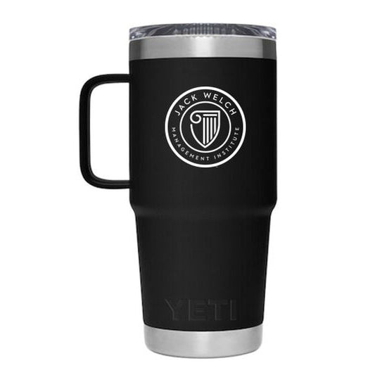 JWMI YETI RAMBLER® 20 OZ TRAVEL MUG  WITH STRONGHOLD™ LID - Black