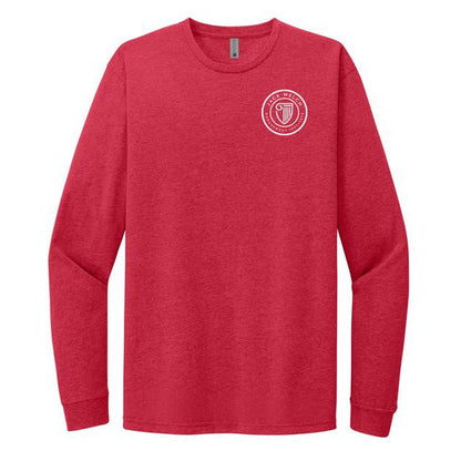 JWMI Next Level™ Unisex CVC Long Sleeve Tee - RED